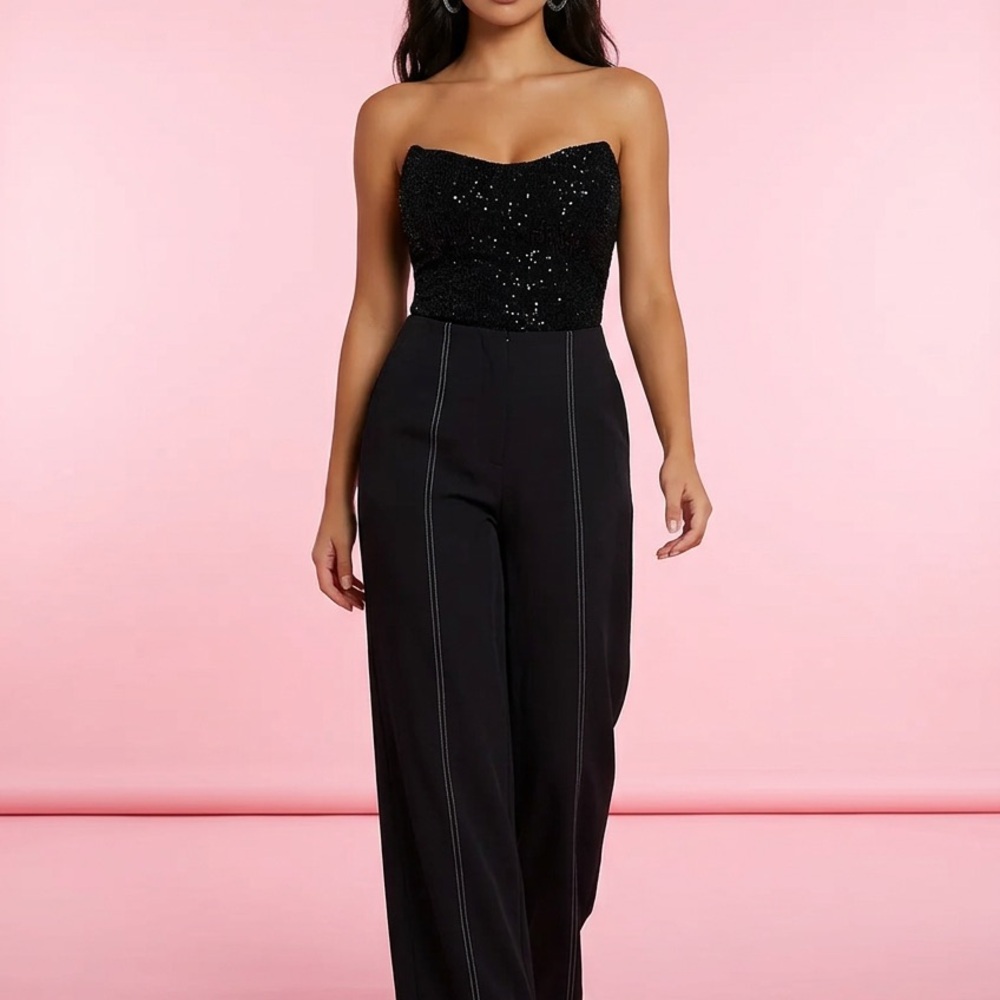 Carbon 38 wide leg pants awesome fabric